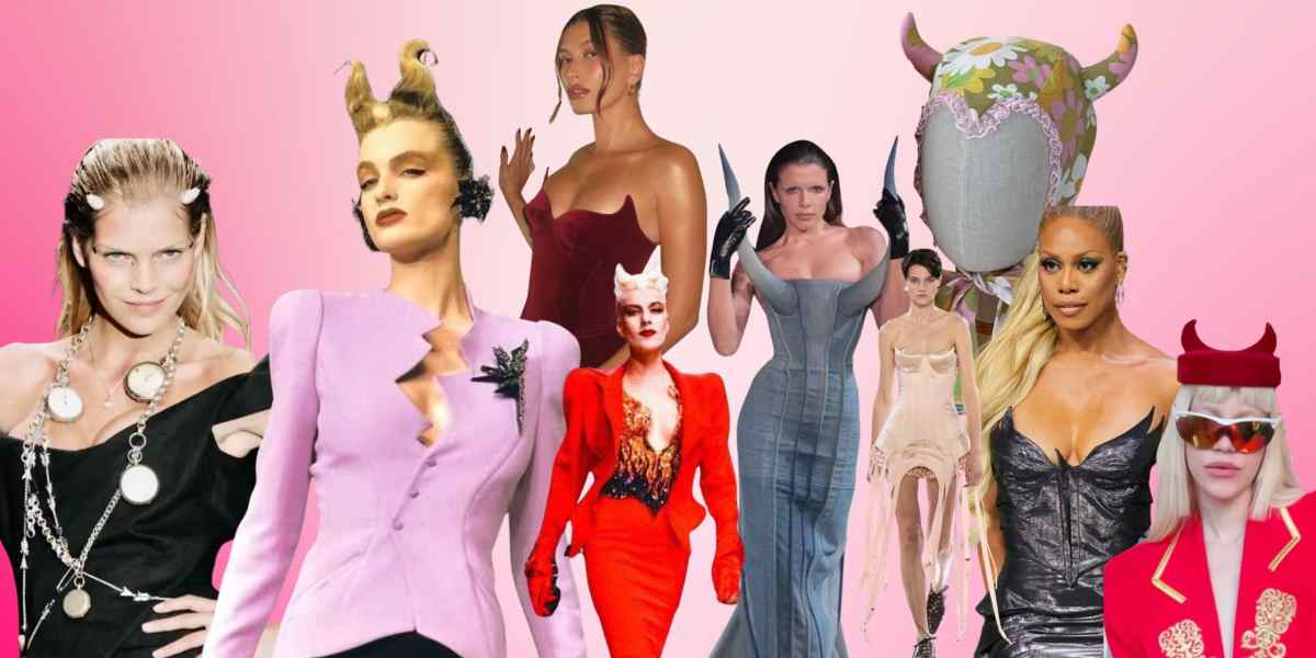 a history of devil horns in fashion