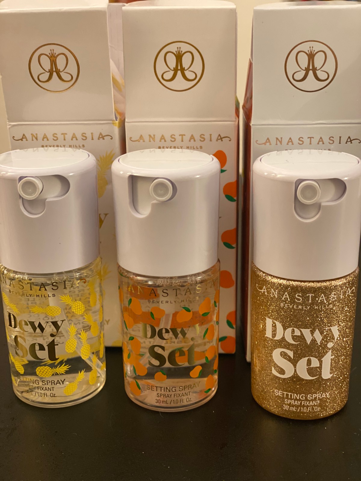 anastasia beverly hills dewy set setting spray mini review