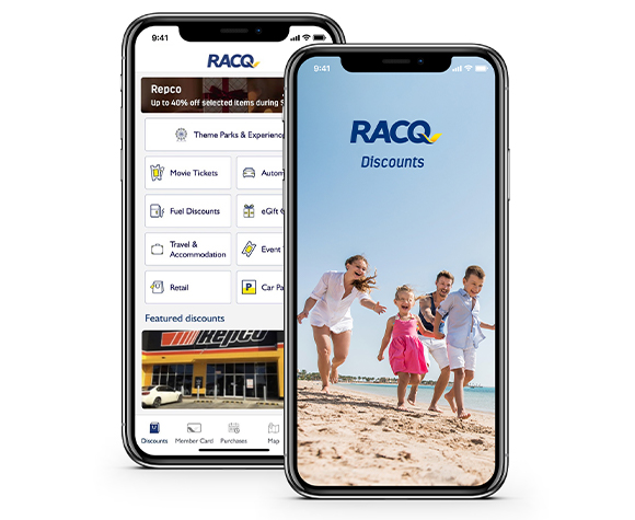 RACQ discounts app