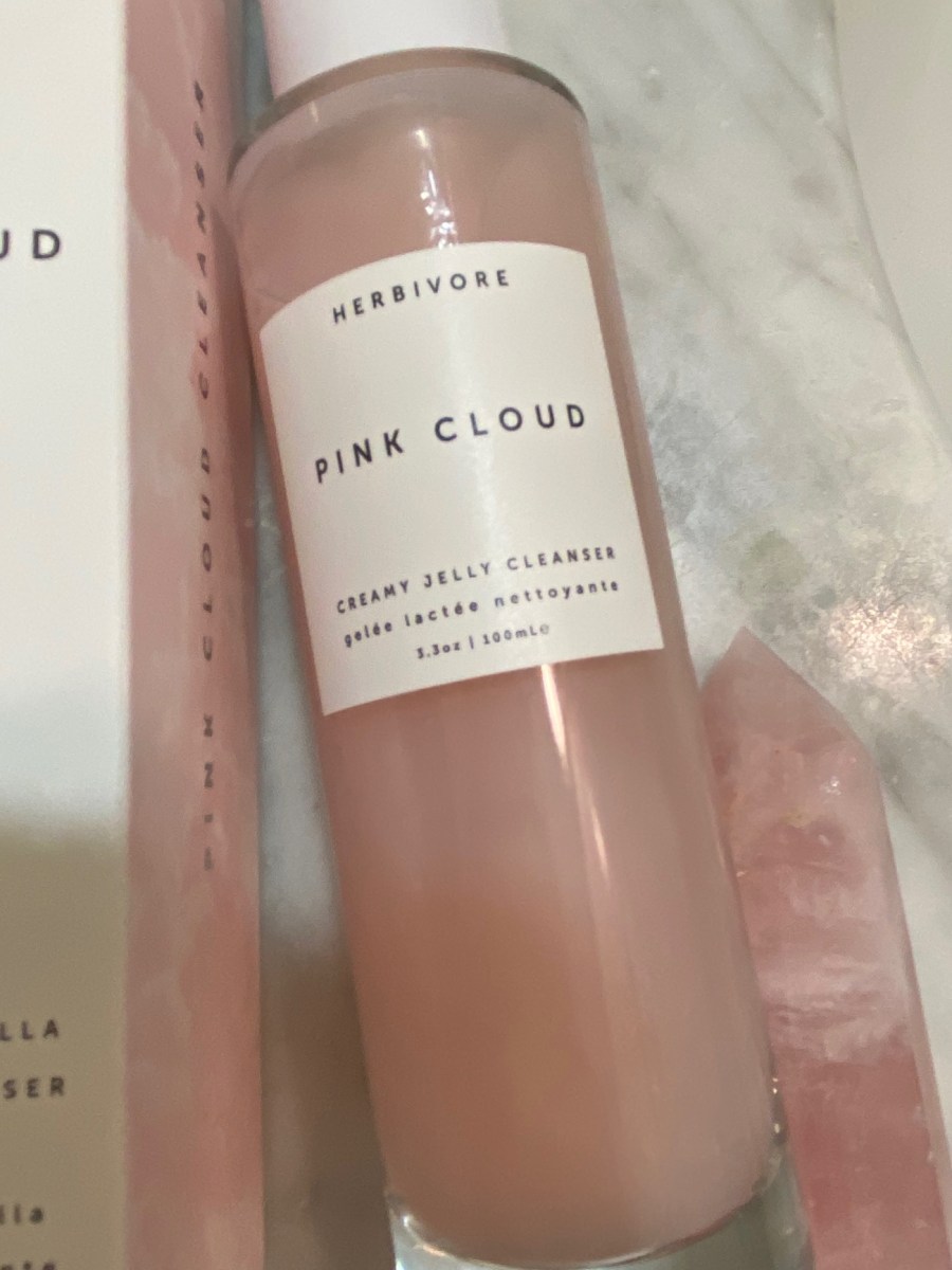 herbivore pink cloud rosewater tremella creamy jelly cleanser review