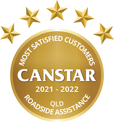 CANSTAR 2021 - 2022 Most Satisfied Customer Roadside Assistance QLD OL 600px
